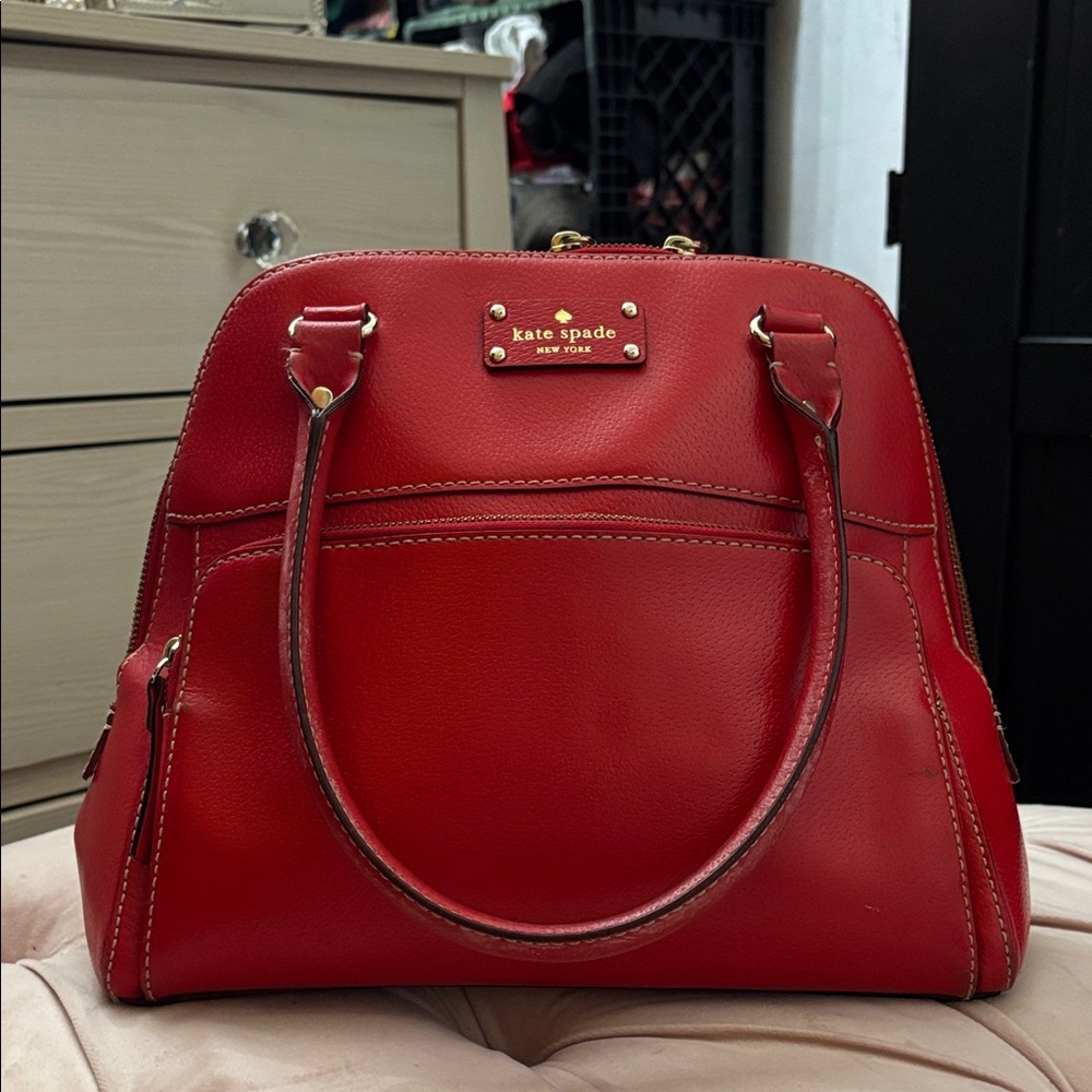 Kate Spade Cherry Red Satchel